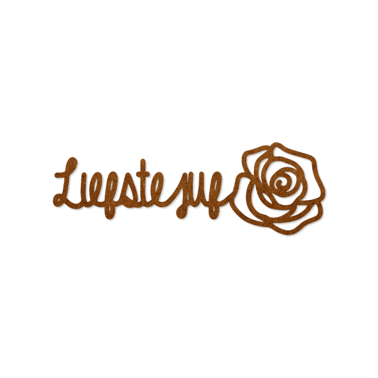 Verwenroos - Liefste juf