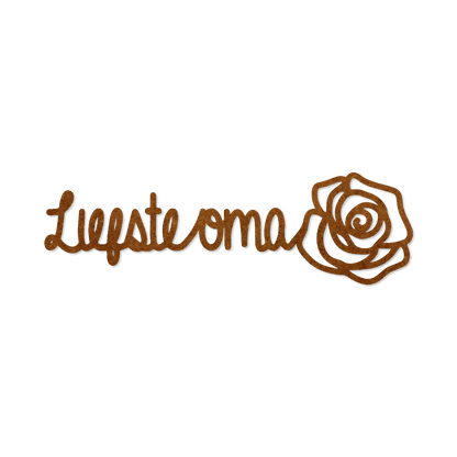 Verwenroos - Liefste oma