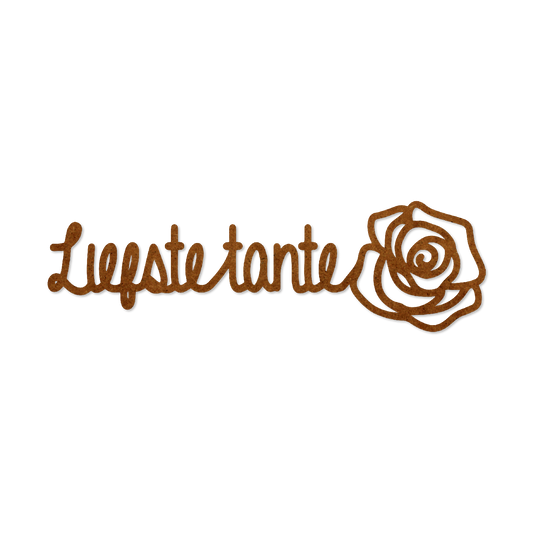Verwenroos - Liefste tante