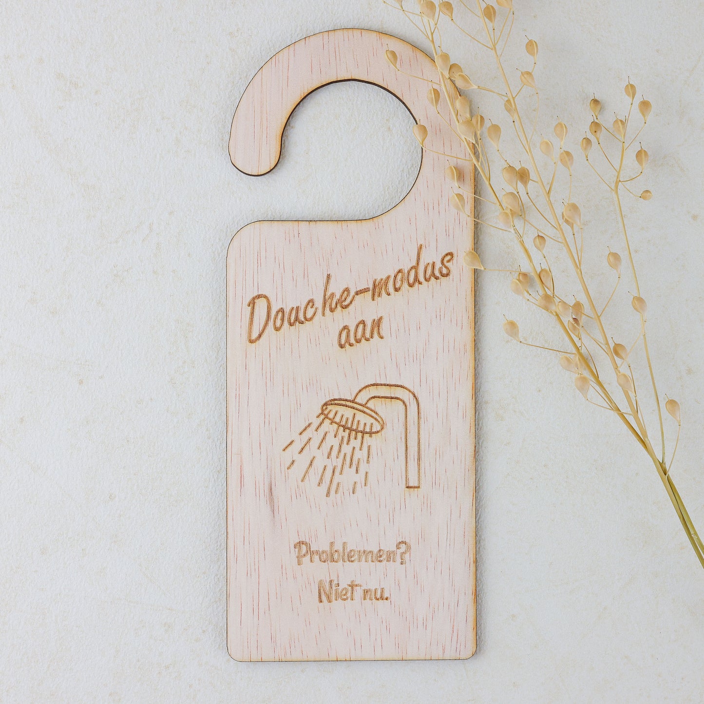 Deurhanger - Douche-modus aan