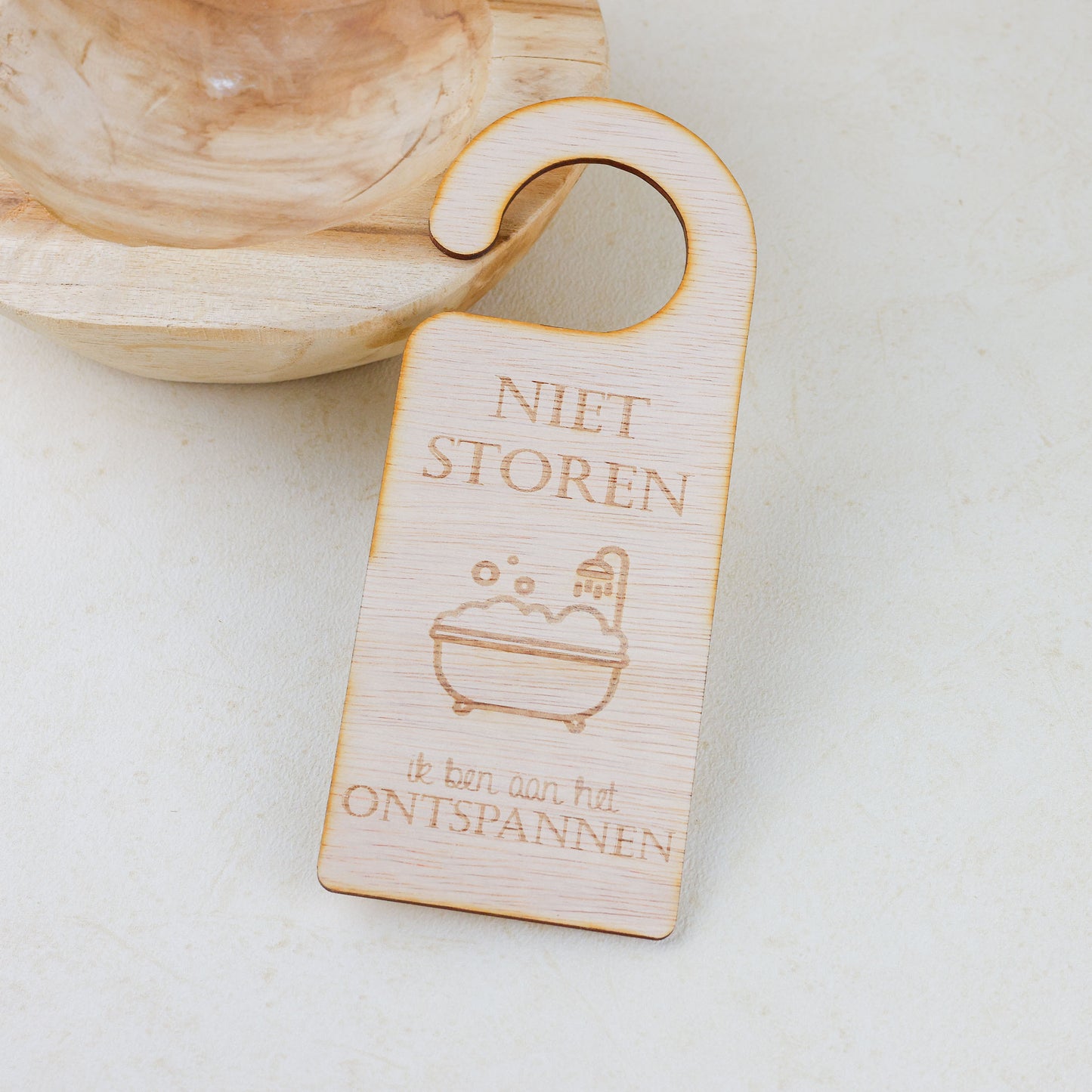 Deurhanger - Niet storen, ik ben aan het ontspannen.