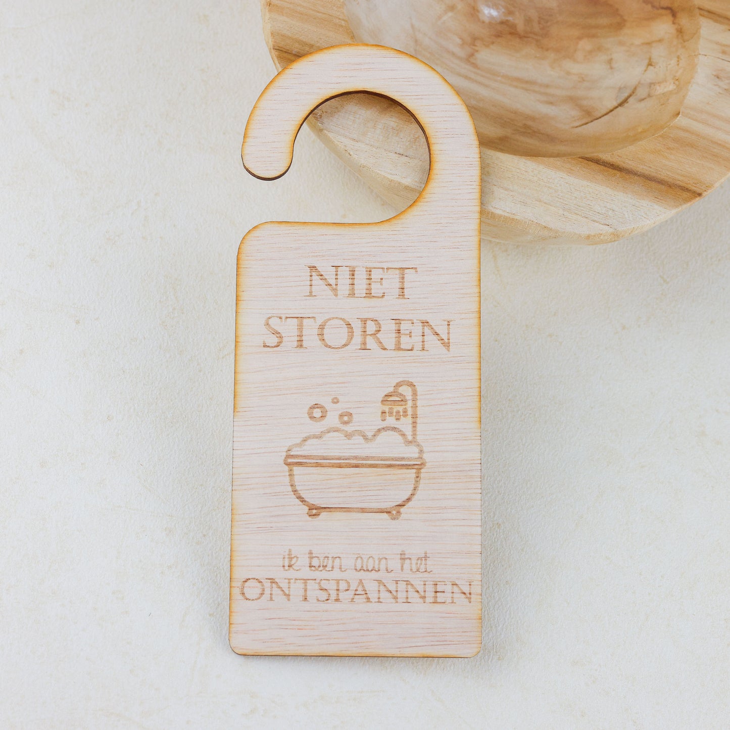 Deurhanger - Niet storen, ik ben aan het ontspannen.