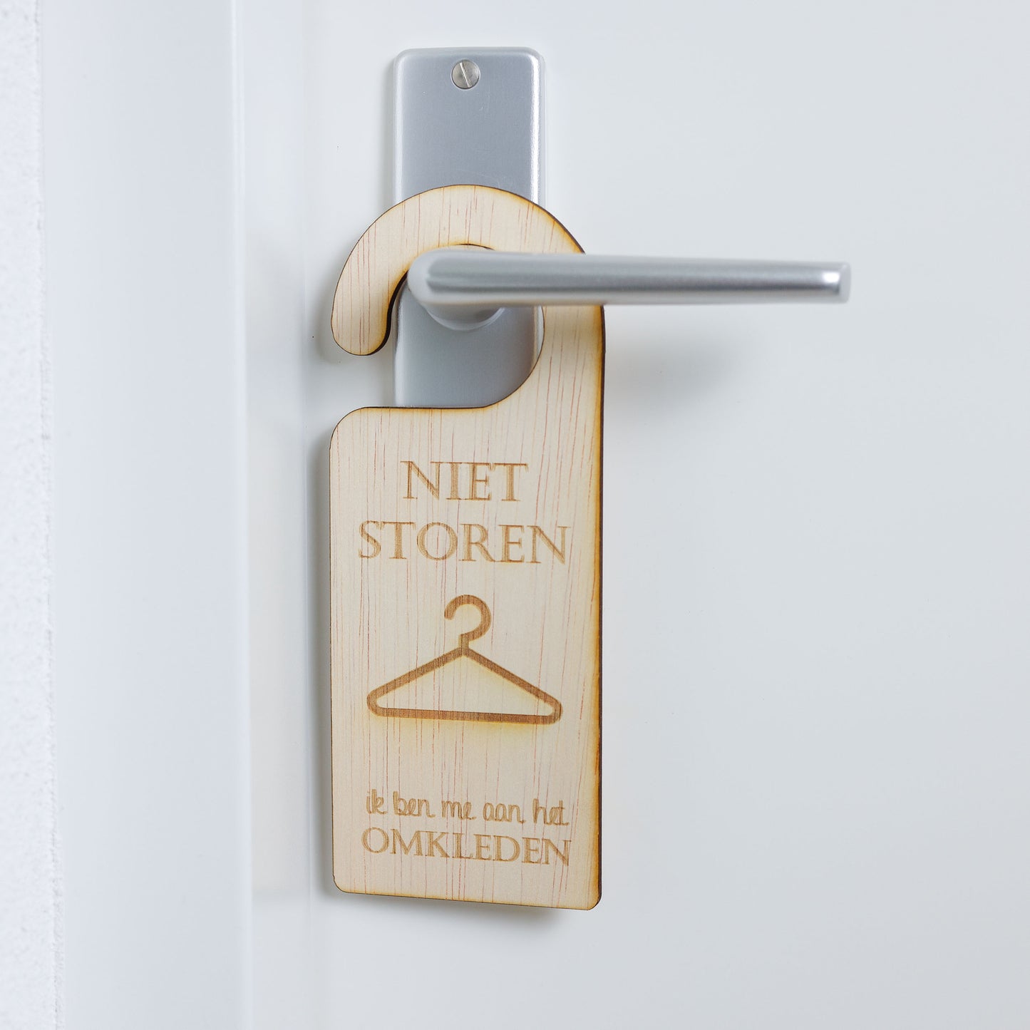 Deurhanger - Niet storen, ik ben me aan het omkleden