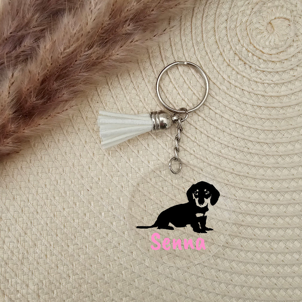 Sleutelhanger Plexiglas - Honden