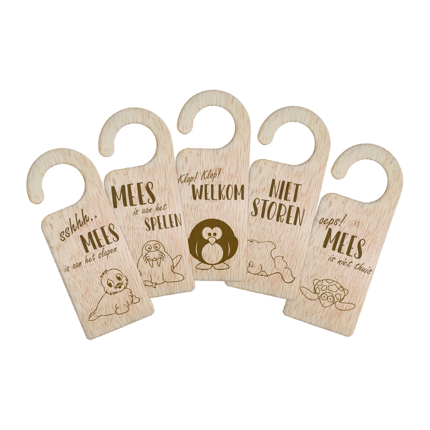 Deurhanger set 5 stuks